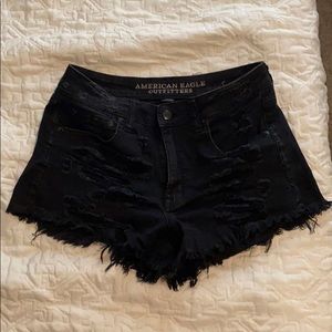 American Eagle Black shorts